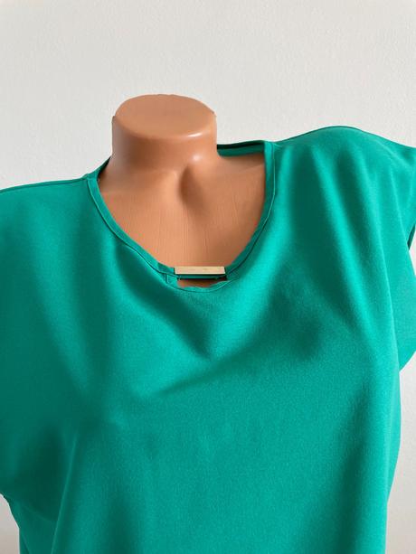 Zelený elegantný top, xl, xl