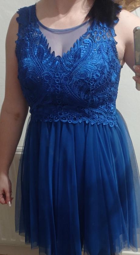 Kratke saty-kralovska modra,