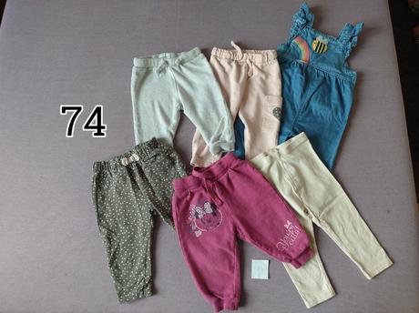 Predam detske/ dojcenske oblecenie, ciapky..., 68–80