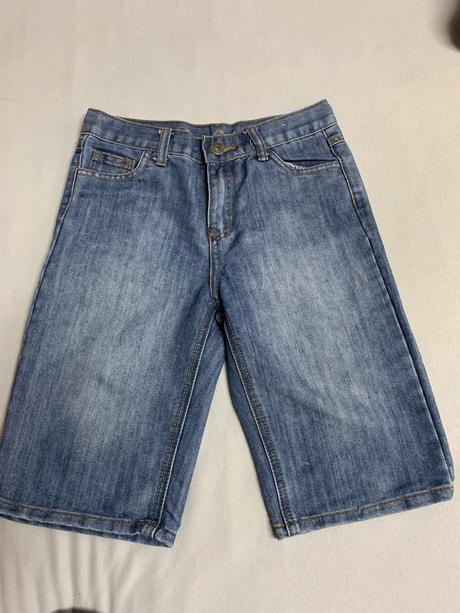 Riflové šortky, denim co,140