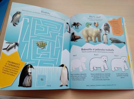 Obrovská kniha aktivít s nálepkami zvieratá,