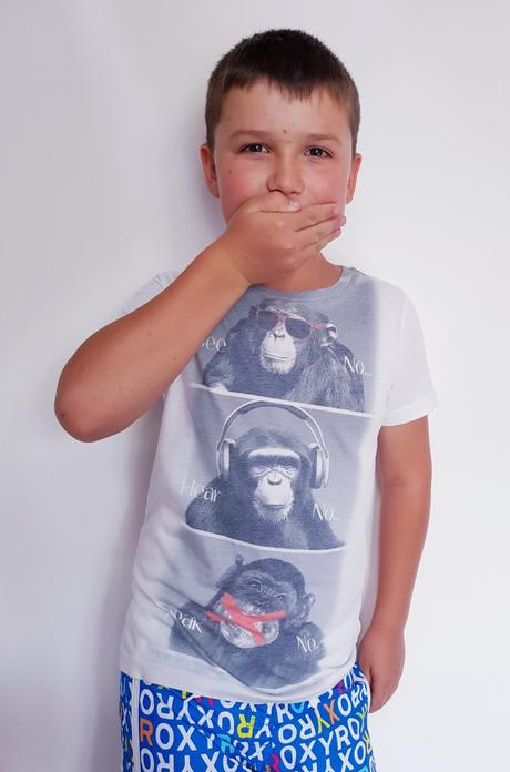 Triko opice 3, river island,128