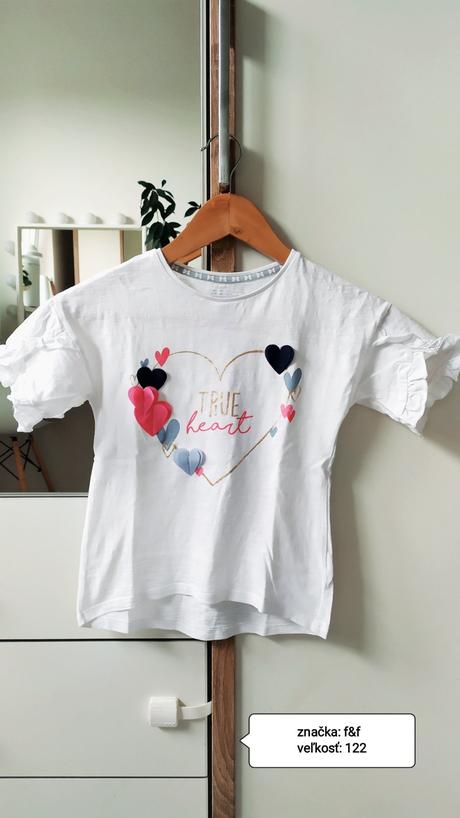 Tričko, f&f,122