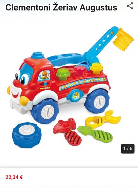 Clementoni žeriav augustus,