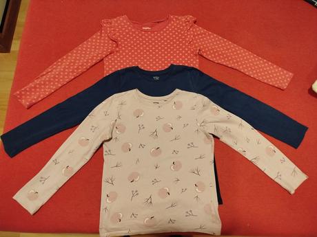 Predám 3 ks tričiek, sinsay,128