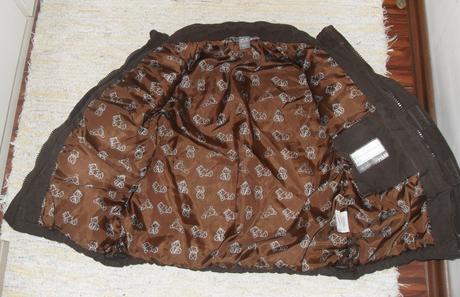 Bunda s reflex.prvkami, bez kapucky, h&m,92