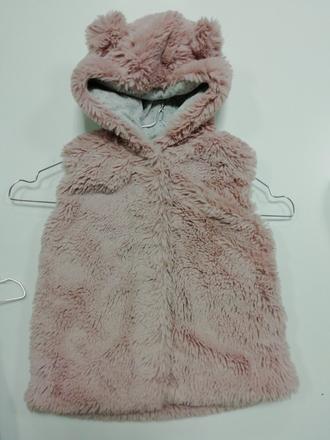 Kožušinová vesta s kapucou next, next,92