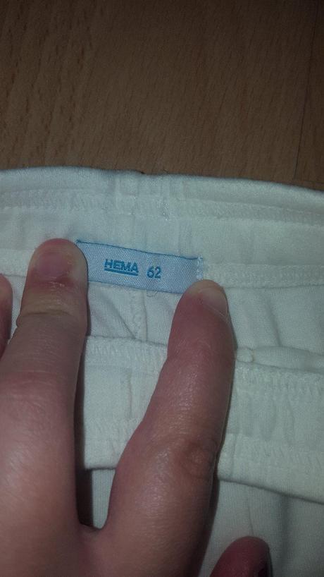 Pekné tepláčky 2 kusy 0-3 mes, hema,62