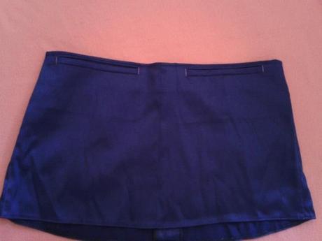 Fialova minisukna, xs