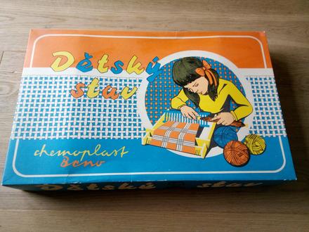 Detský tkacsky stav,