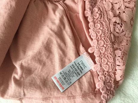 Čipkované šaty next, next,68