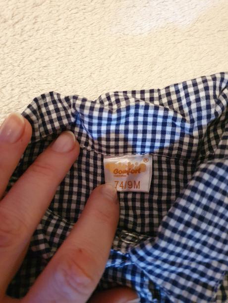 Šatočky veľkosť 74cm, dirkje,74