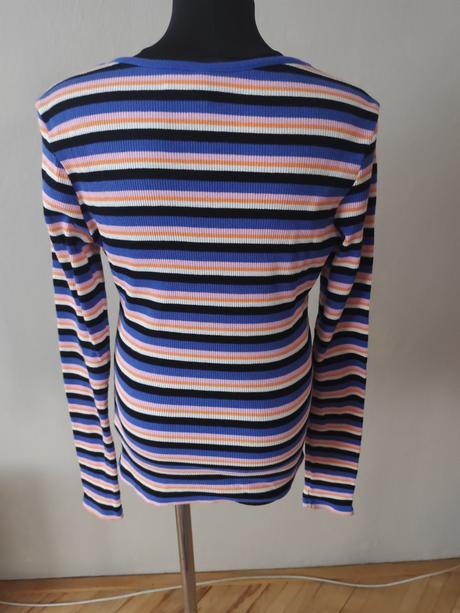 Pásikavé tričko, h&m,s