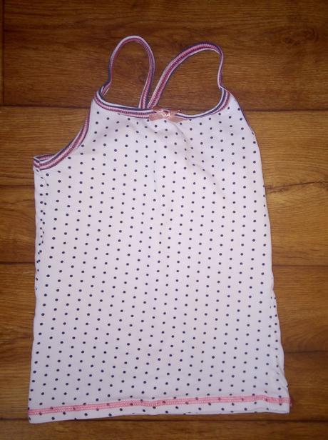 Bodkovane bavlnebe tielko 110 top stav, 110