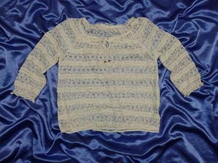 Luxusná čipkovaná blúzka, m