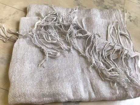 Jemná indická veľká šatka okolo krku, xxl