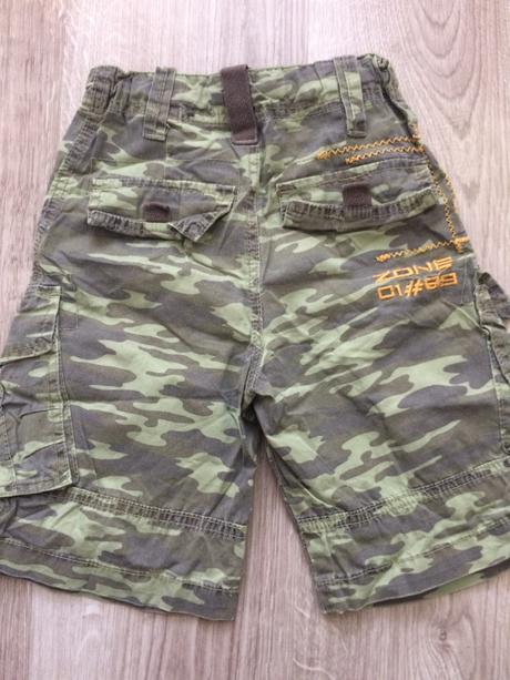 Kraťasy army 2-4 roky, kenvelo,104