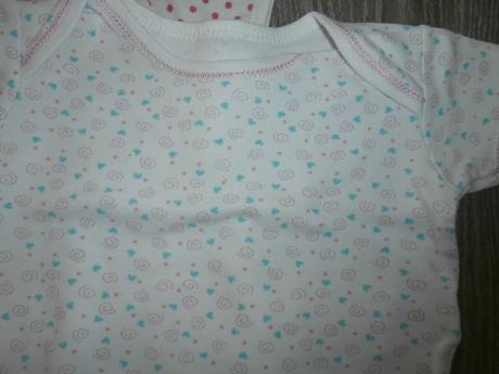 Balík 2ks body s krátkym rukávom, 68–80