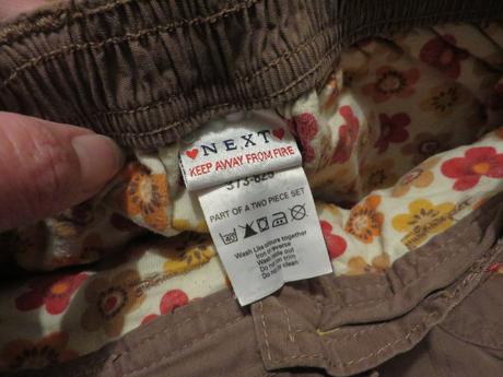 Dievčenské zateplené nohavice - veľ. 98, next,98