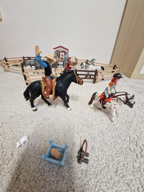 Schleich kovboji,