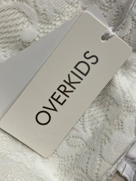 Dievčenské čipkované šaty overkids (5 r.), 110