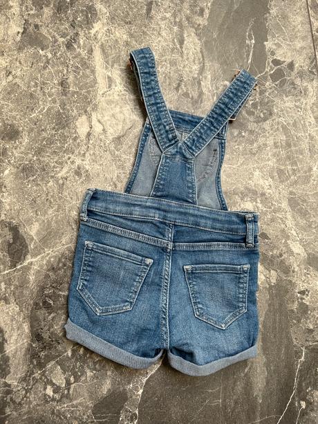 Rifľové kraťasy na traky elastické, h&m,92