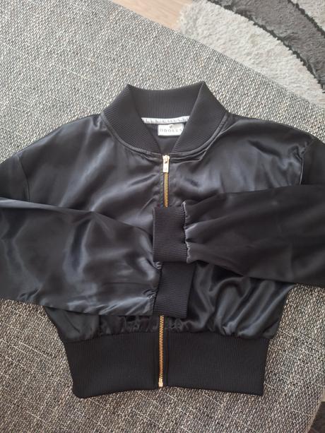 Crop top tenká bundička, s