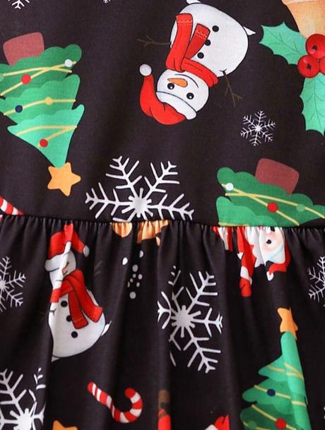 Vianočné šatky snehuliak, 122 / 128