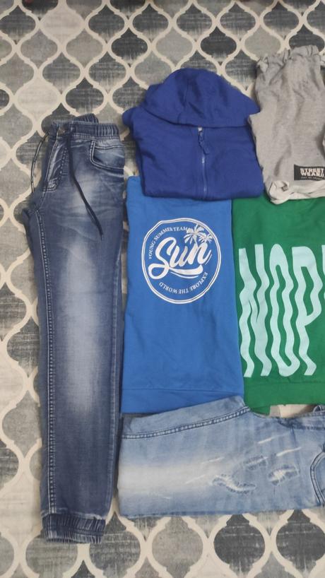 Balík chlapčenské oblečenie veľ. 140a 146, 140–152