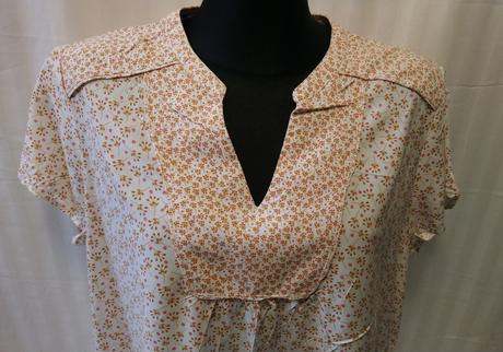 Dámsky top s farebným vzorom, camaieu, camaieu,xxxl