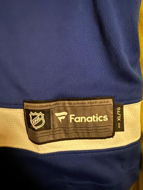 Toronto maple leaves tavares novy original dress, fanatics branded,xxl