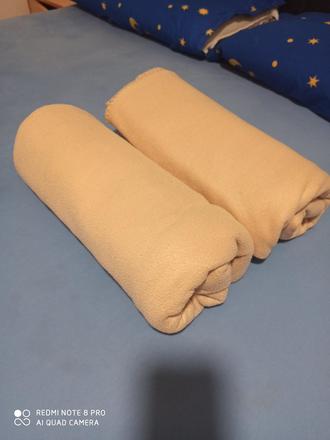 Fleecove deky 2 kusy,