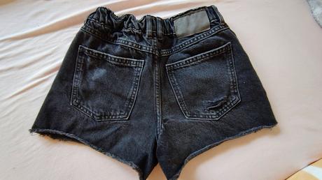Riflové šortky, zara,158
