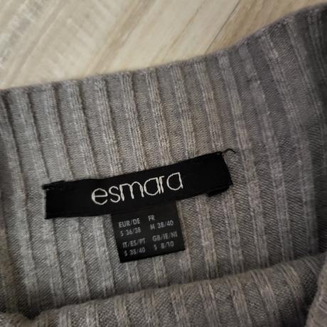 36/38 svetrikove saty pohodlneho strihu, esmara,36