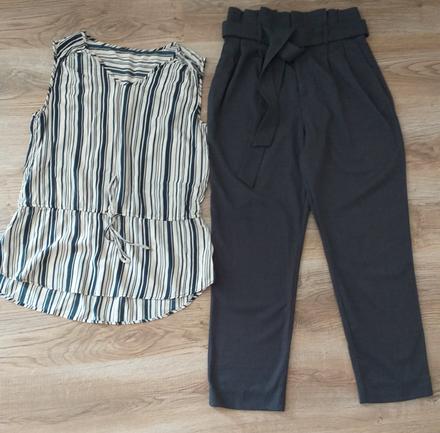 Nenosené dámske nohavice hm 38, blúzka zdarma, 38