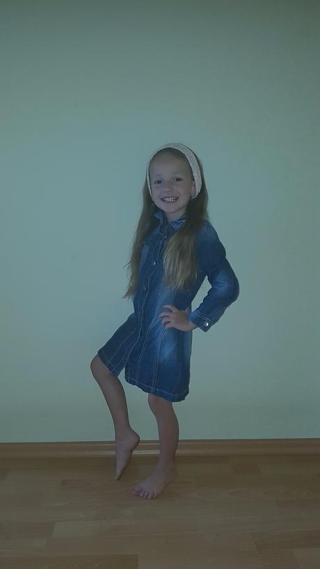 Riflové šaty, next,110