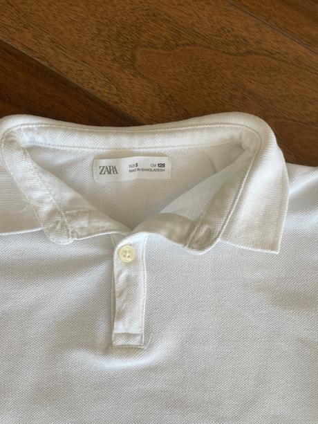 Detske biele tričko zn.zara vel.128, zara,128