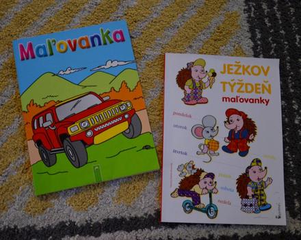 Omaľovánky cena spolu,