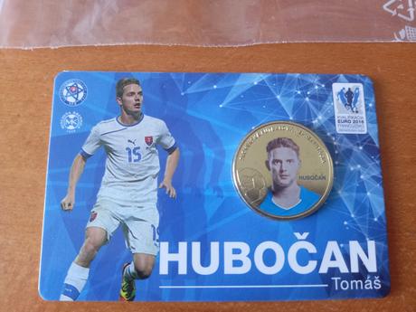 Zberateľská futbalová karta tomáš hubočan,