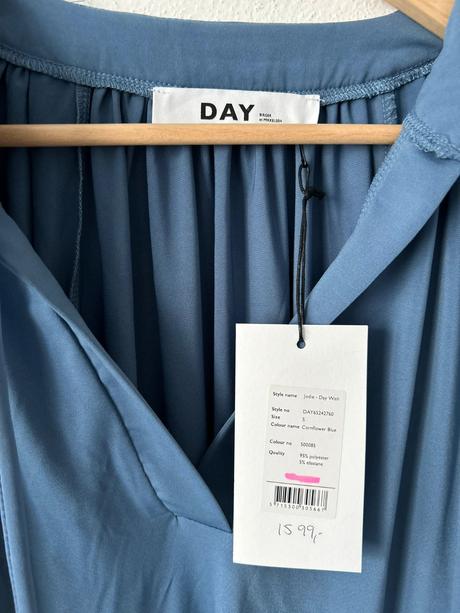 Day birger et mikkelsen modrá blúzka, s