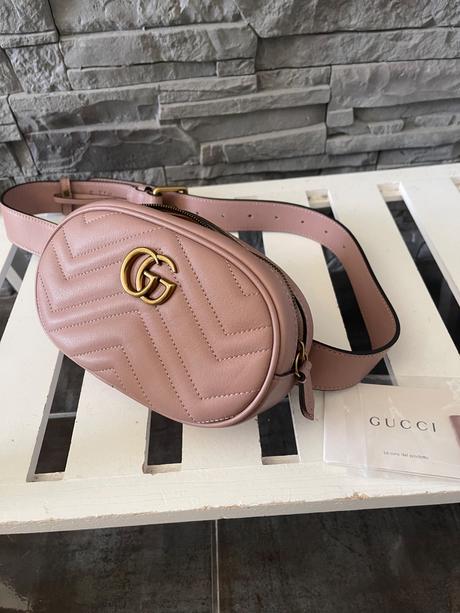 Gucci gg marmont orig dusty pink, gucci