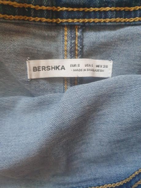 Krásne letné šaty riflové, bershka,164