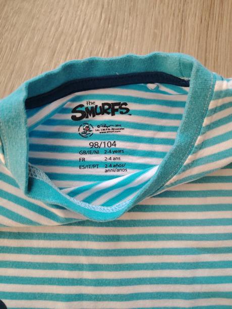Tričko smurfs, 98
