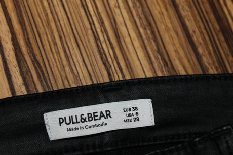 Pogumované nohavice pull & bear v. 38, pull&bear,38
