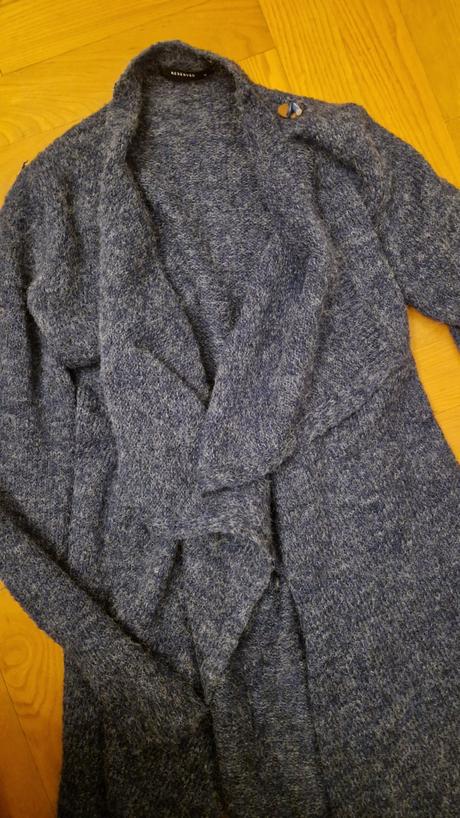 Tmovomodry kardigan, reserved,s