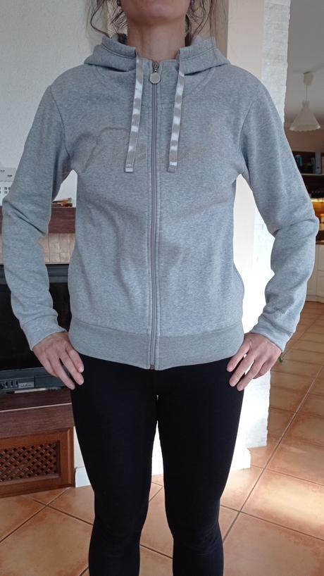 Šedá mikina reebok, reebok,m