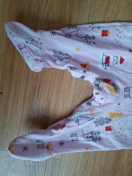 Vianocny overal/ pyzamko 7-9 mesiacov, mothercare,68