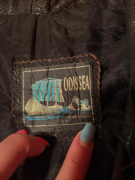 Dámska kožená bunda, l