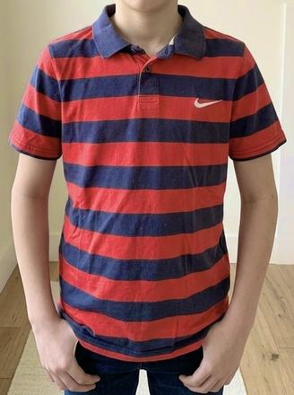 Tričko prúžkované s limčekom, nike,152