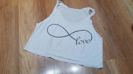 Dievčenské crop tielko, 158